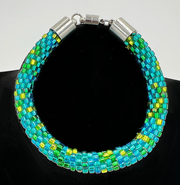 Beaded Bracelet in Caribbean